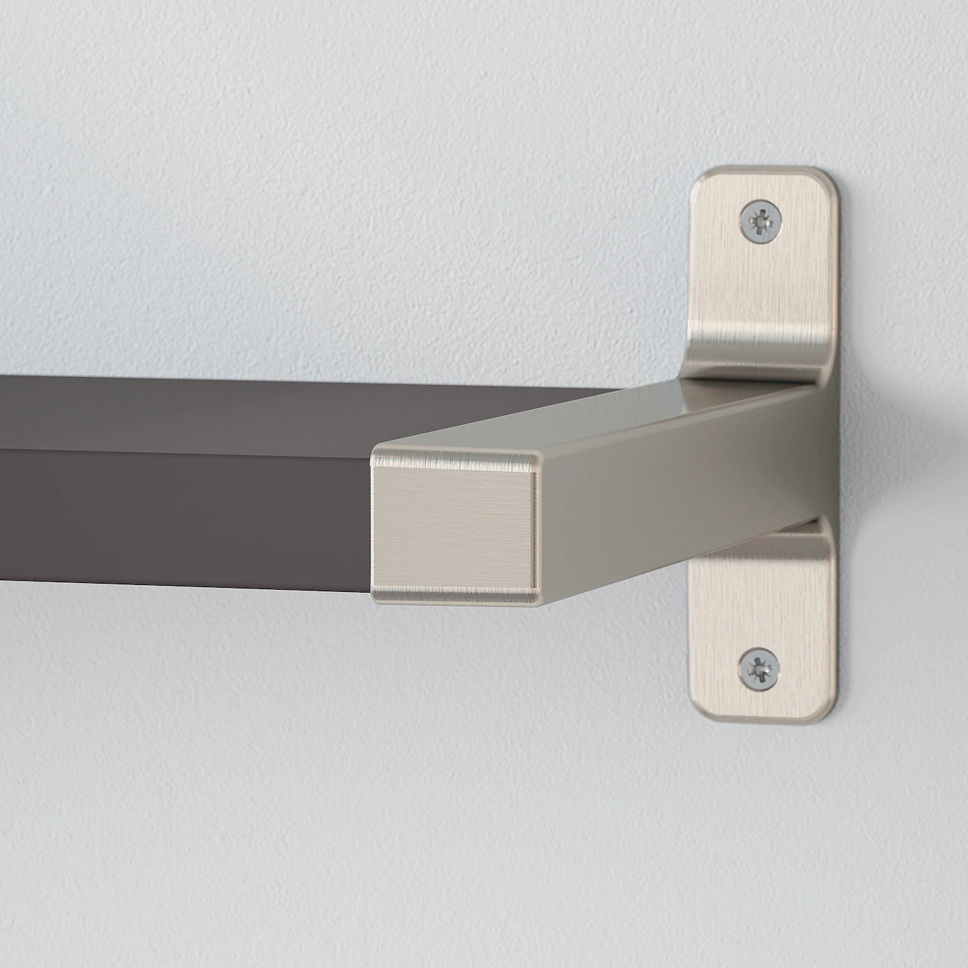 IKEA BERGSHULT / GRANHULT Wall Shelf Combination Dark Gray/nickel Plated 31 1/2x7 7/8 " - Image 5