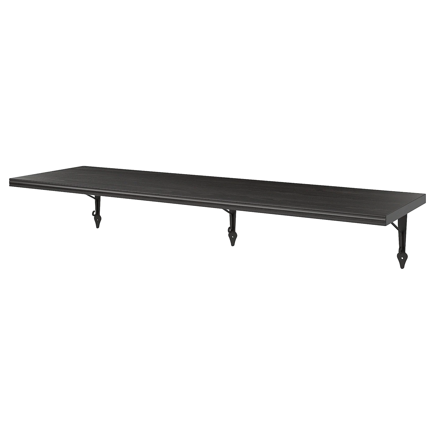IKEA BERGSHULT / KROKSHULT Wall Shelf Dark Gray/anthracite 47 1/4x11 3/4 " - Image 7