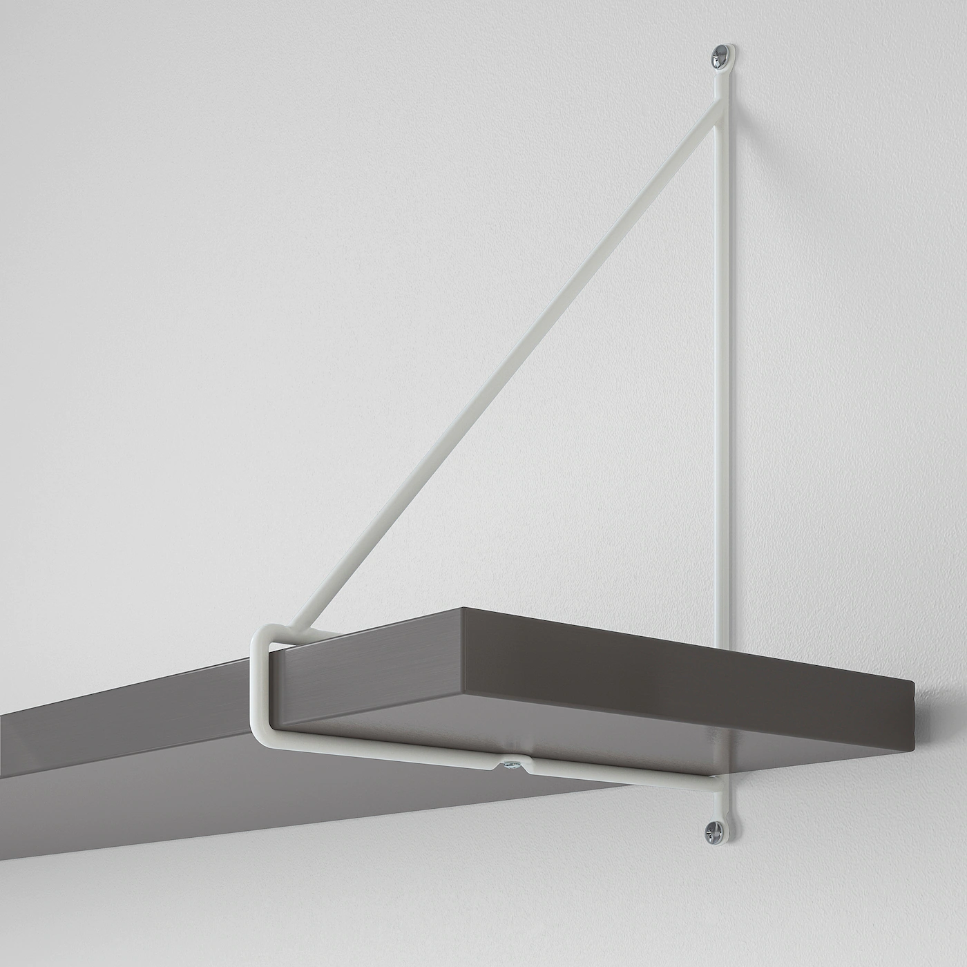 IKEA BERGSHULT / PERSHULT Wall Shelf Dark Gray/white 47 1/4x7 7/8 " - Image 5