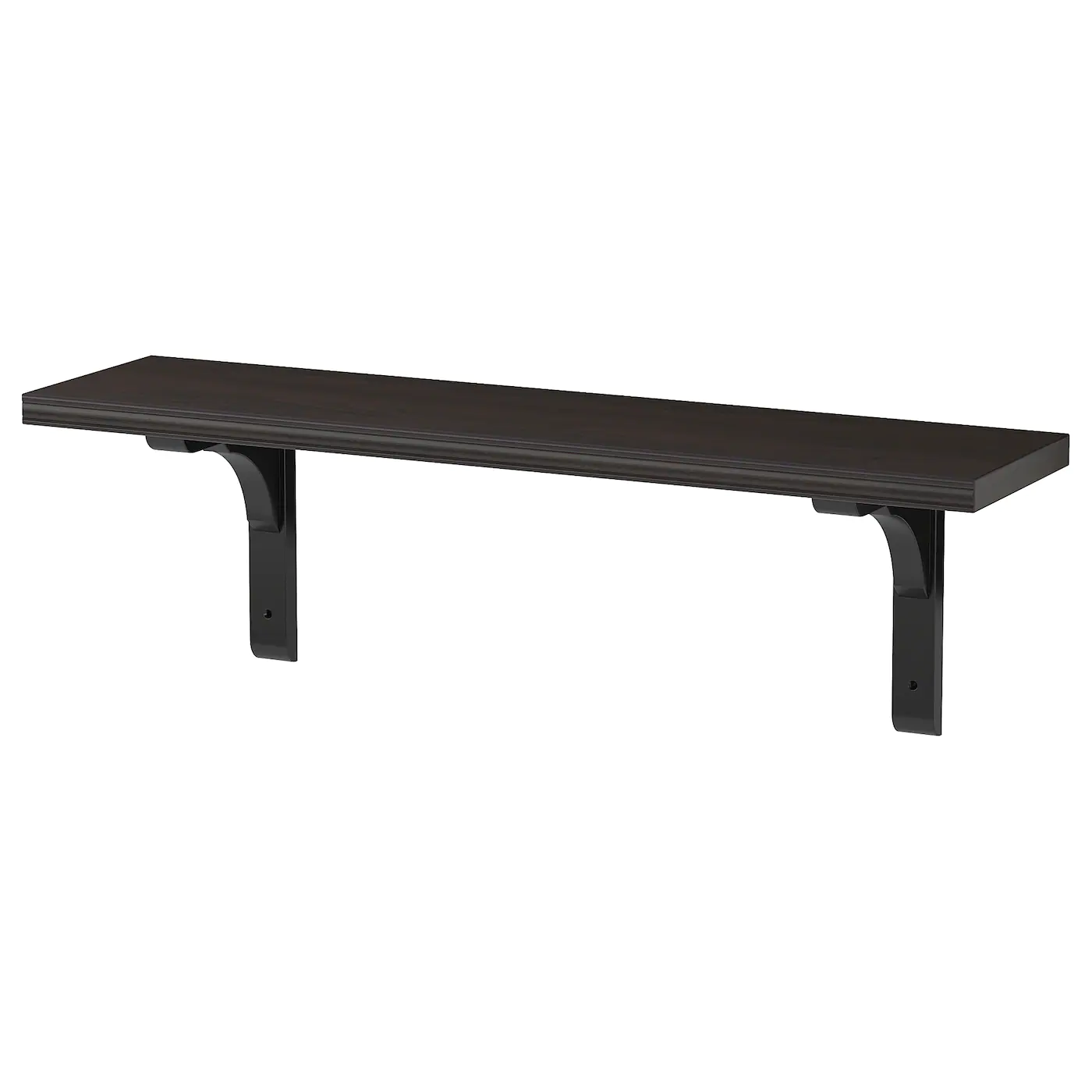 IKEA BERGSHULT / RAMSHULT Wall Shelf Brownblack 31 1/2x7 7/8 "