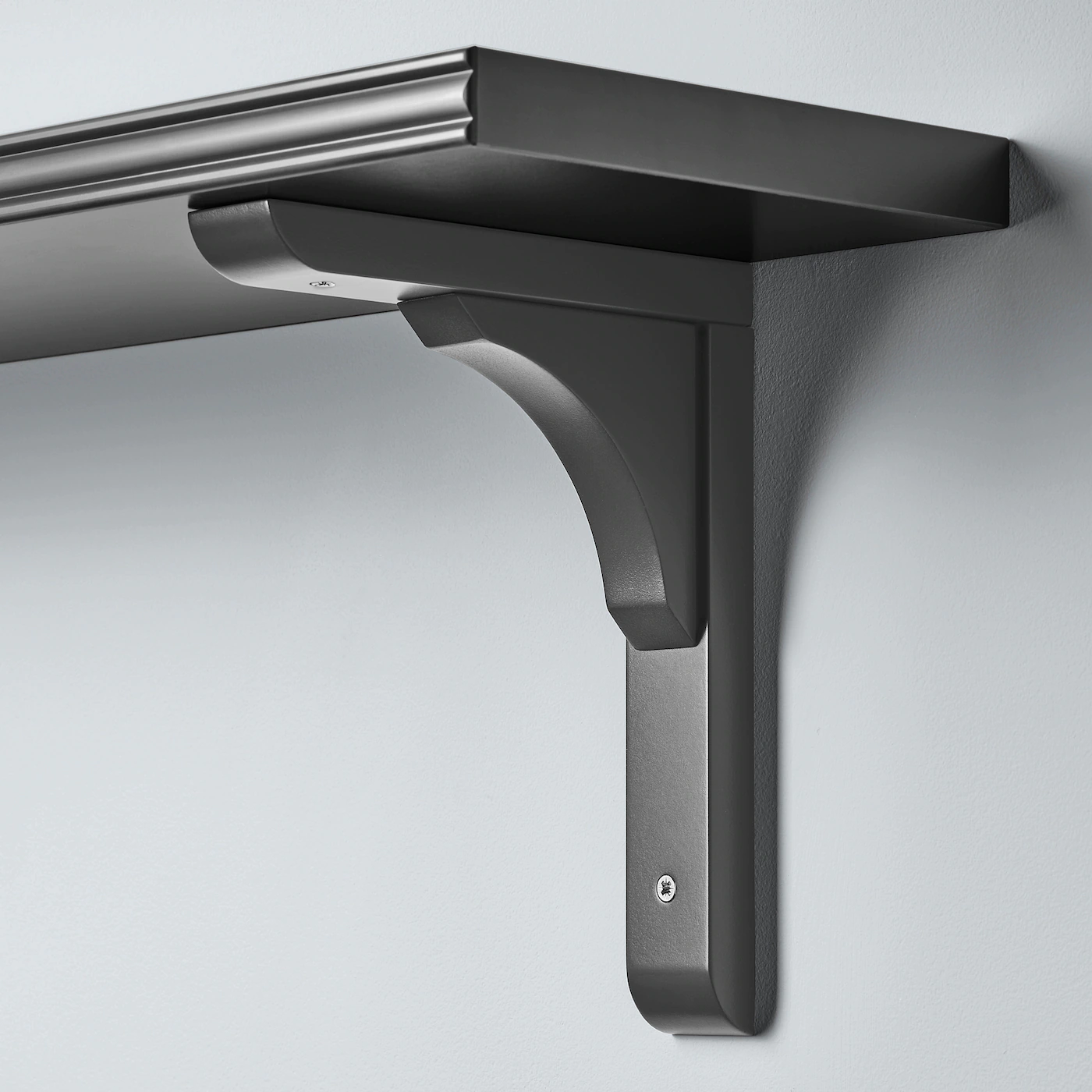 IKEA BERGSHULT / RAMSHULT Wall Shelf Dark Gray 47 1/4x7 7/8 " - Image 4