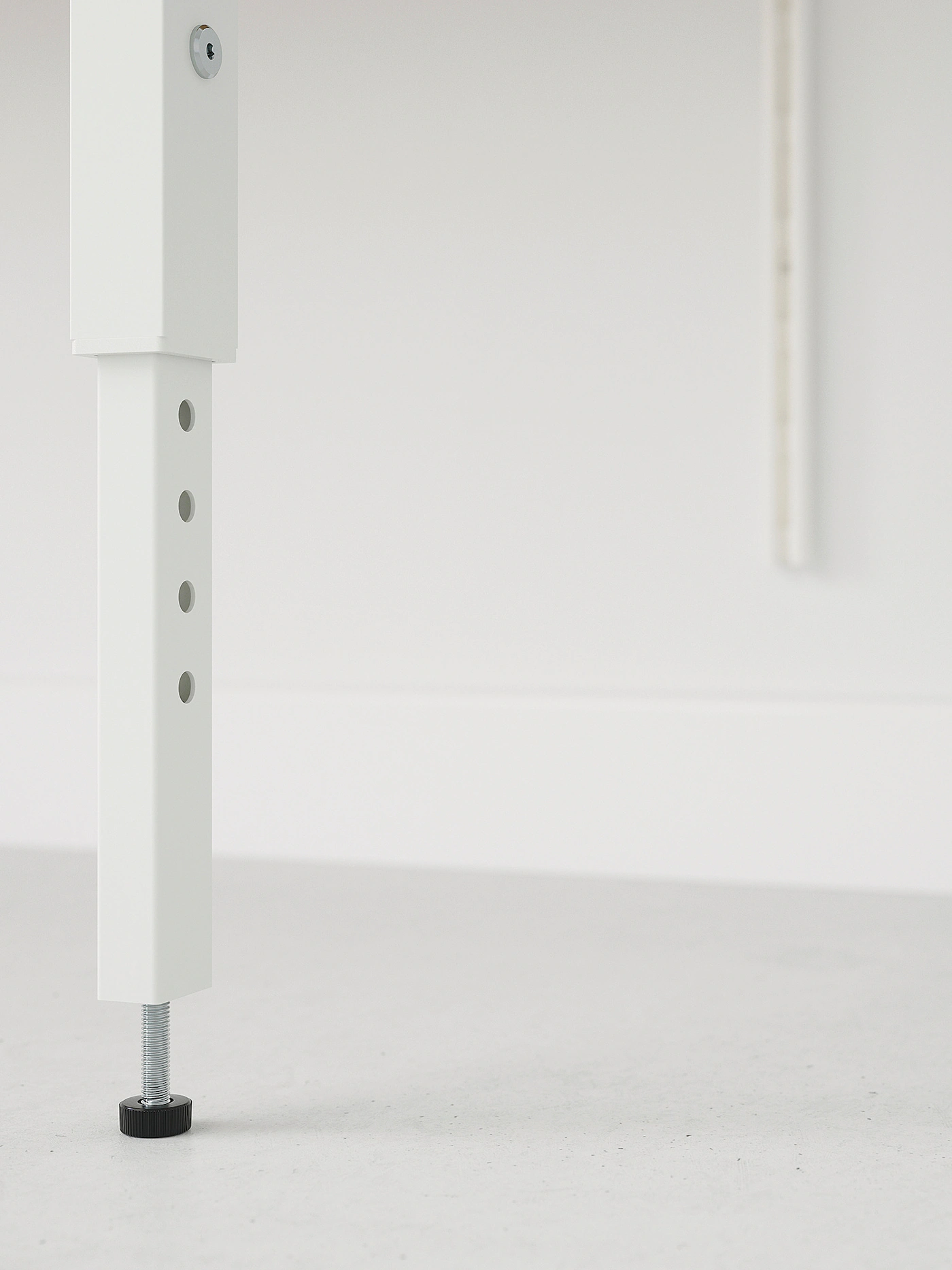 IKEA BOAXEL / LAGKAPTEN Shelving Unit With Table Top White 49 1/8x24 3/8x79 " - Image 5