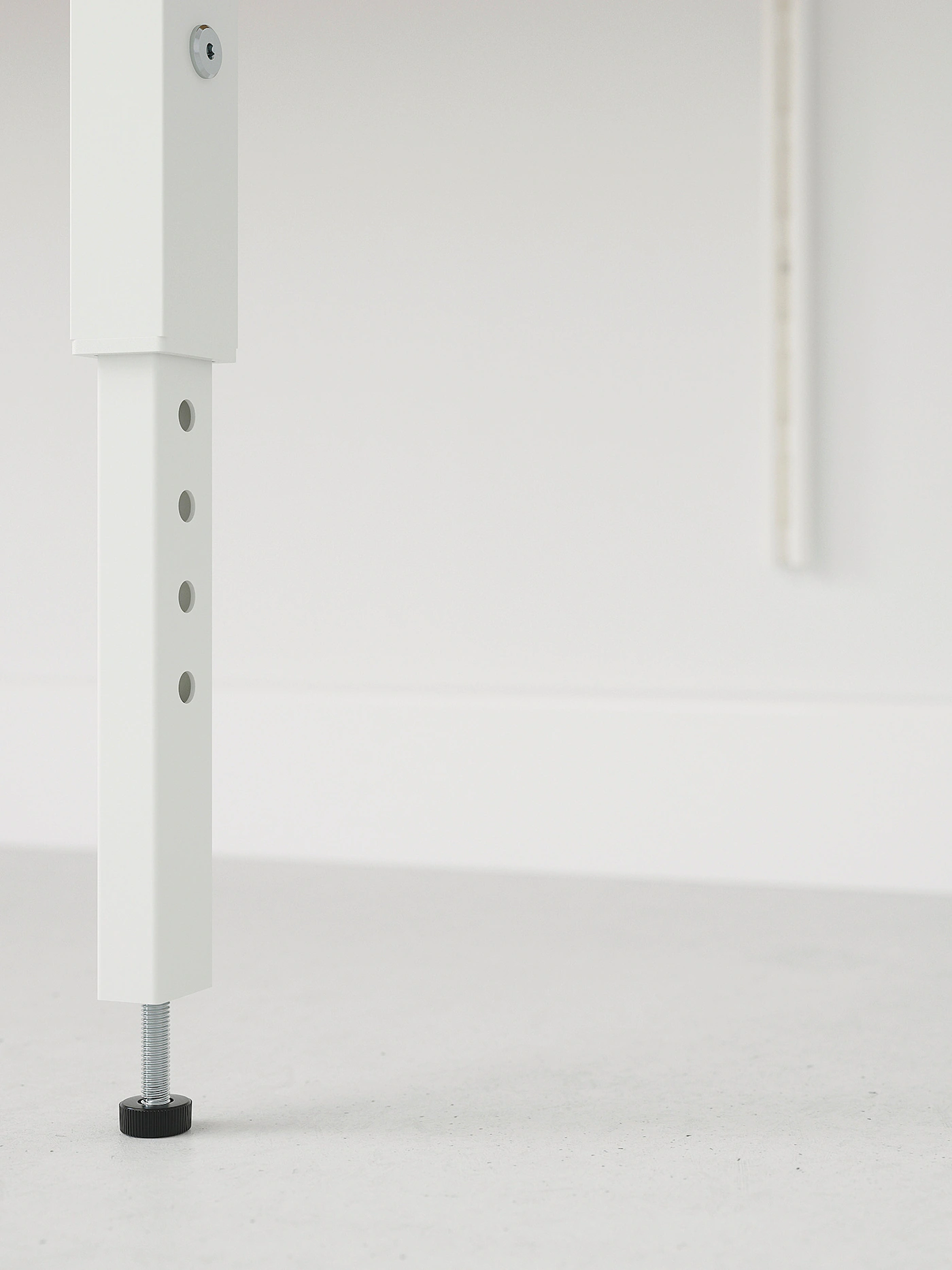 IKEA BOAXEL / LAGKAPTEN Wardrobe Combination With Table Top White 81 5/8x24 3/8x79 " - Image 6