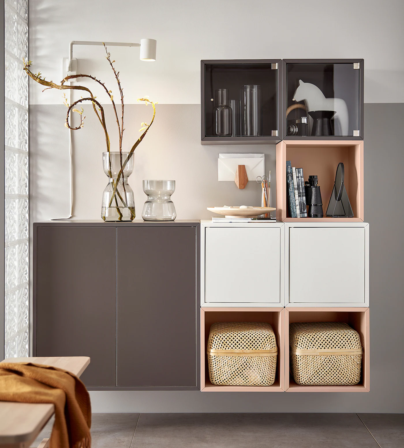 IKEA EKET Cabinet Pale Pink 13 3/4x13 3/4x13 3/4 " - Image 5