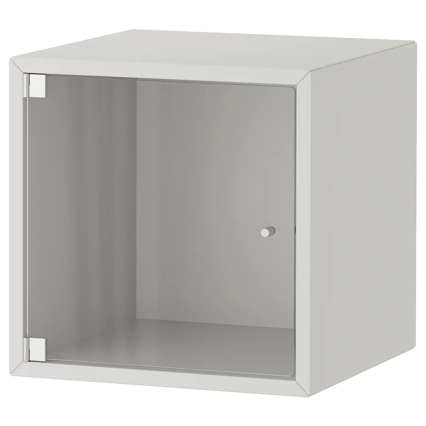 IKEA EKET Wall Cabinet With Glass Door White Stained Oak Effect 13 3/4x13 3/4x13 3/4 " - Image 10