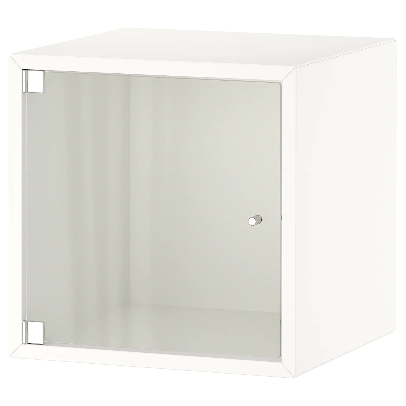IKEA EKET Wall Cabinet With Glass Door White Stained Oak Effect 13 3/4x13 3/4x13 3/4 " - Image 11