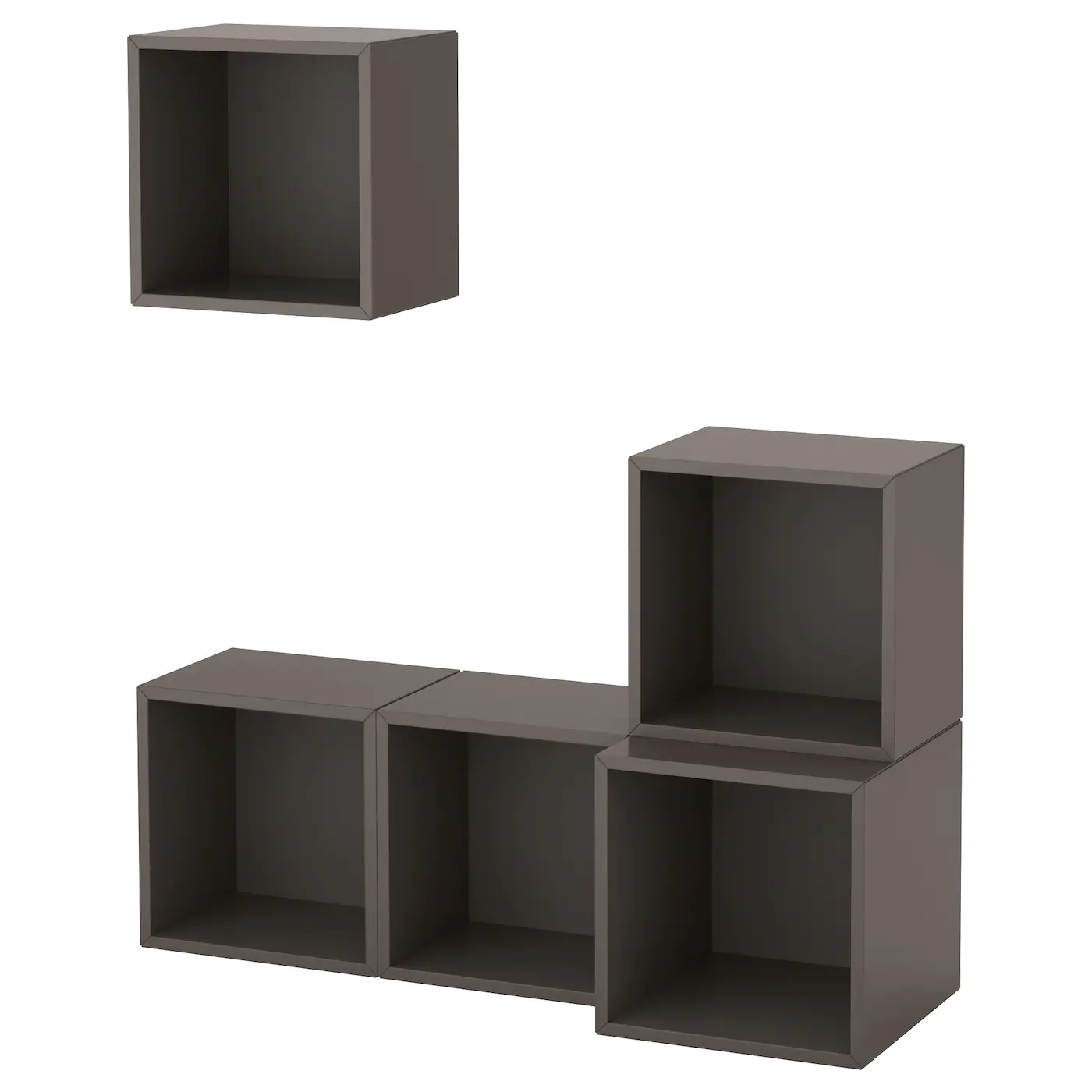 IKEA EKET Wallmounted Cabinet Combination Dark Gray 41 3/8x13 3/4x47 1/4 "