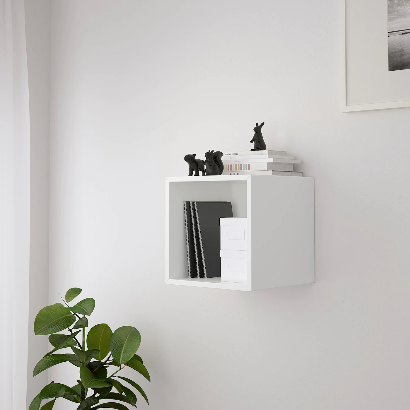 IKEA EKET Wallmounted Shelving Unit White 13 3/4x13 3/4x13 3/4 " - Image 5