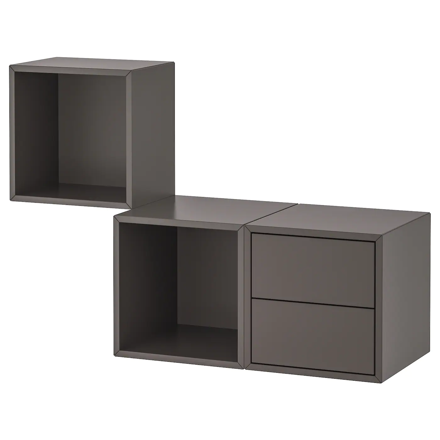IKEA EKET Wallmounted Storage Combination Dark Gray/redbrown 41 3/8x13 3/4x27 1/2 " - Image 10