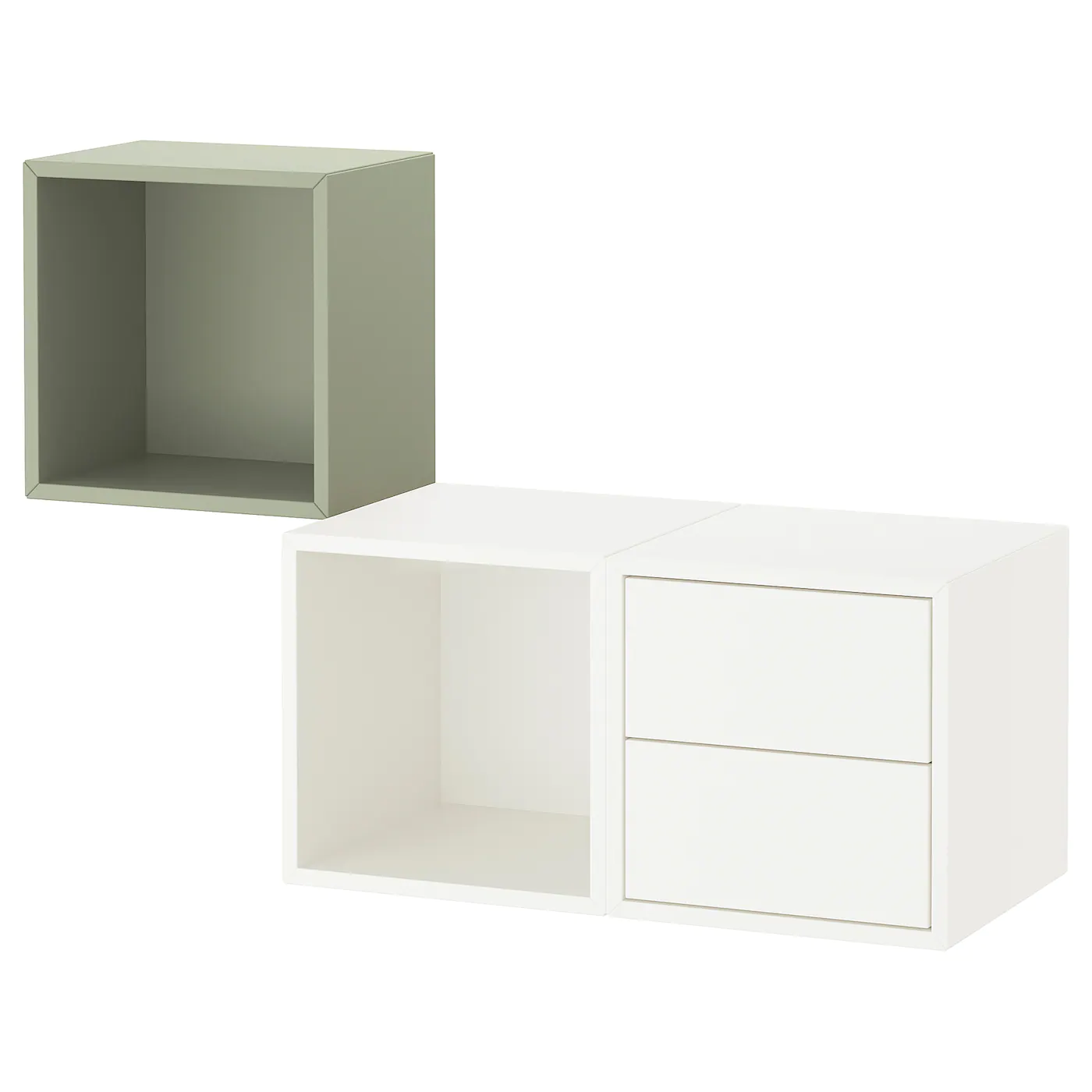 IKEA EKET Wallmounted Storage Combination Dark Gray/redbrown 41 3/8x13 3/4x27 1/2 " - Image 13