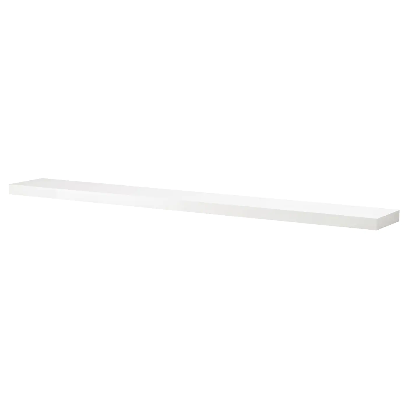 IKEA LACK Wall Shelf White/high Gloss 74 3/4x10 1/4 "