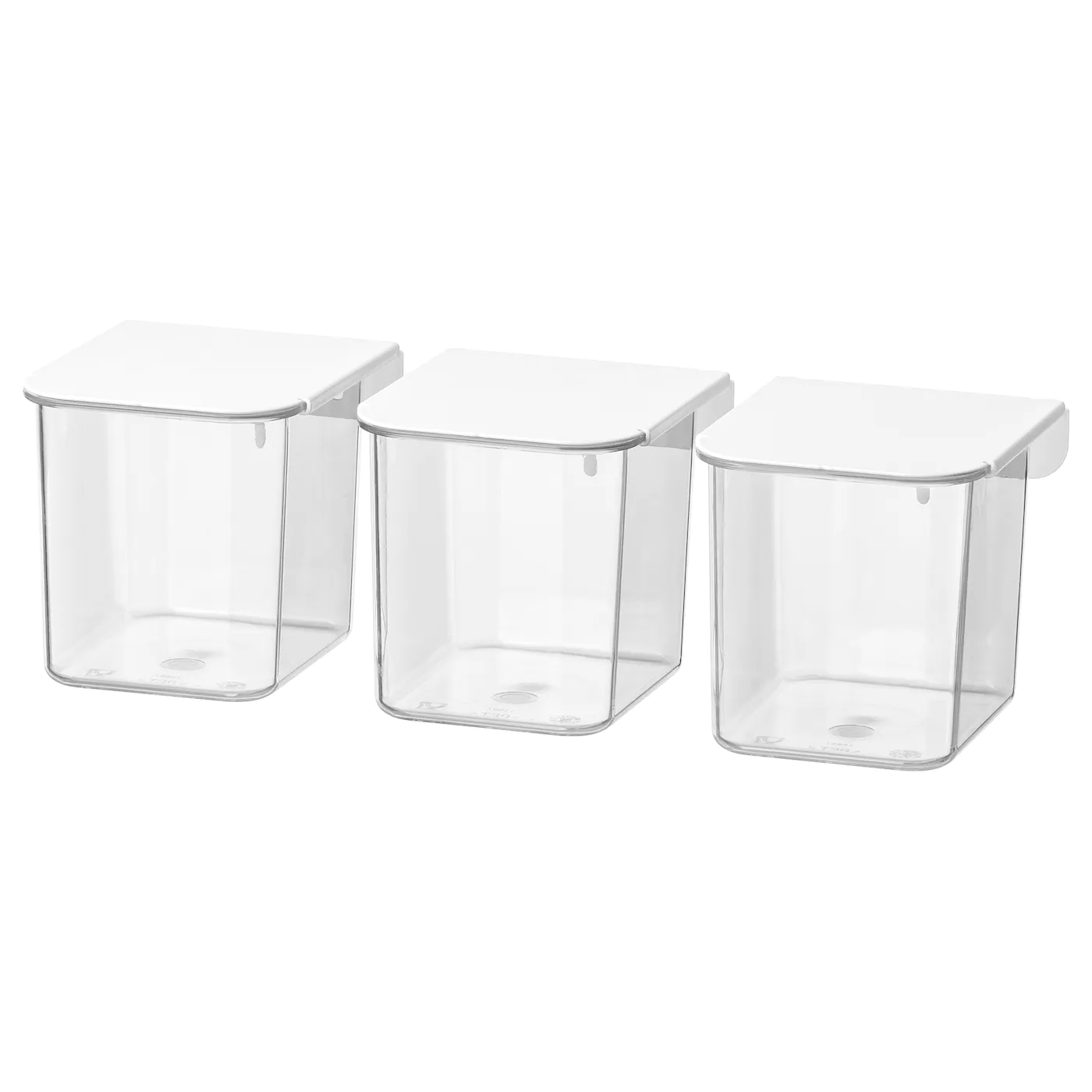 IKEA SKÅDIS Container With Lid Gray - Image 4