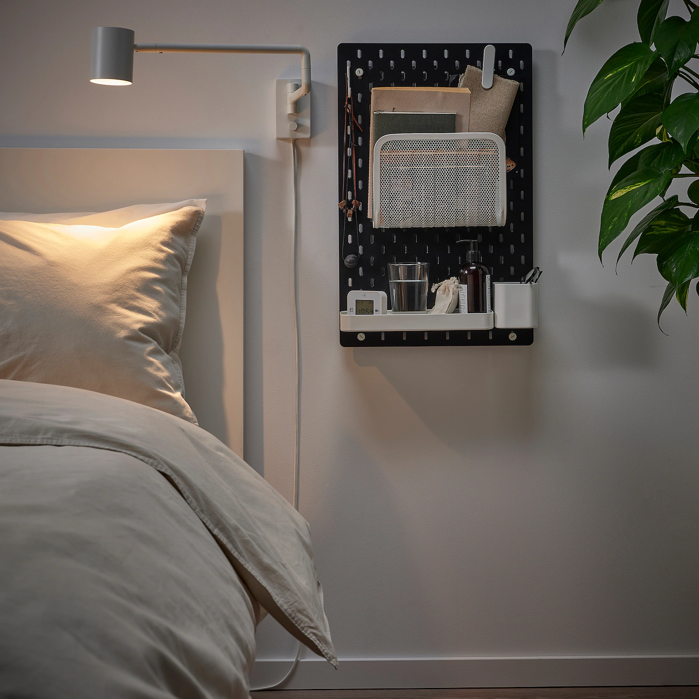 IKEA SKÅDIS Pegboard Black 14 ¼x22 " - Image 6