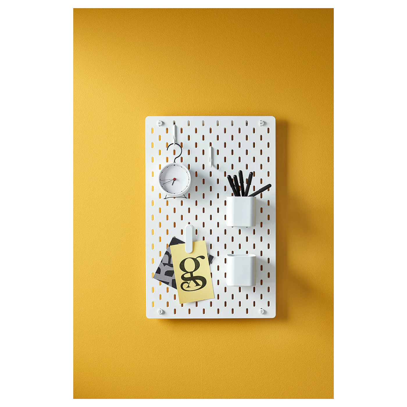 IKEA SKÅDIS Pegboard White 14 ¼x22 " - Image 6