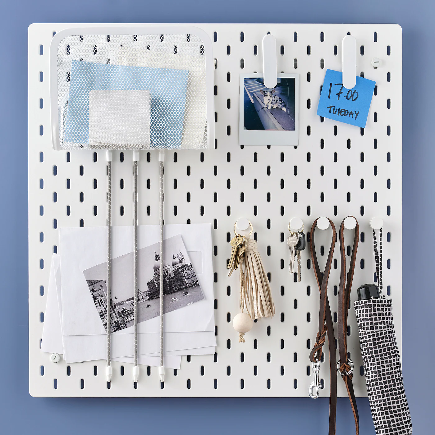 IKEA SKÅDIS Pegboard White 22x22 " - Image 4