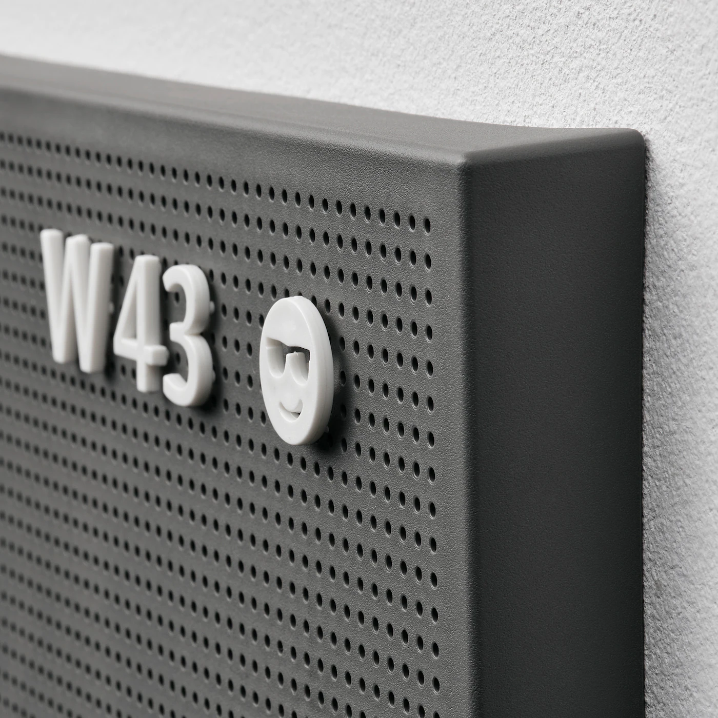 IKEA SVENSÅS Pegboard With Letters Dark Gray 11 ¾x15 ¾ " - Image 5