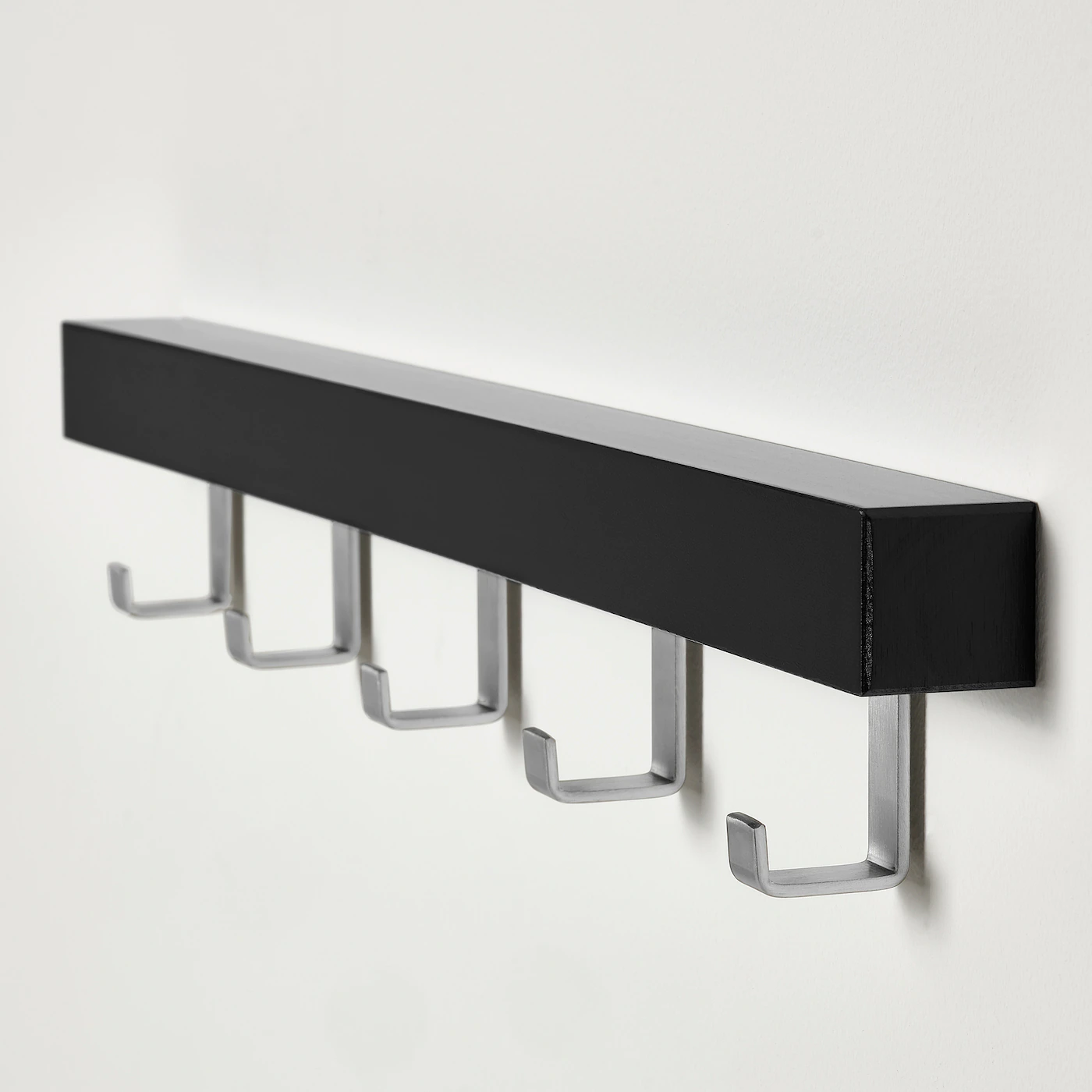 IKEA TJUSIG Wall/door Rack With Knobs Black 23 ½ " - Image 4