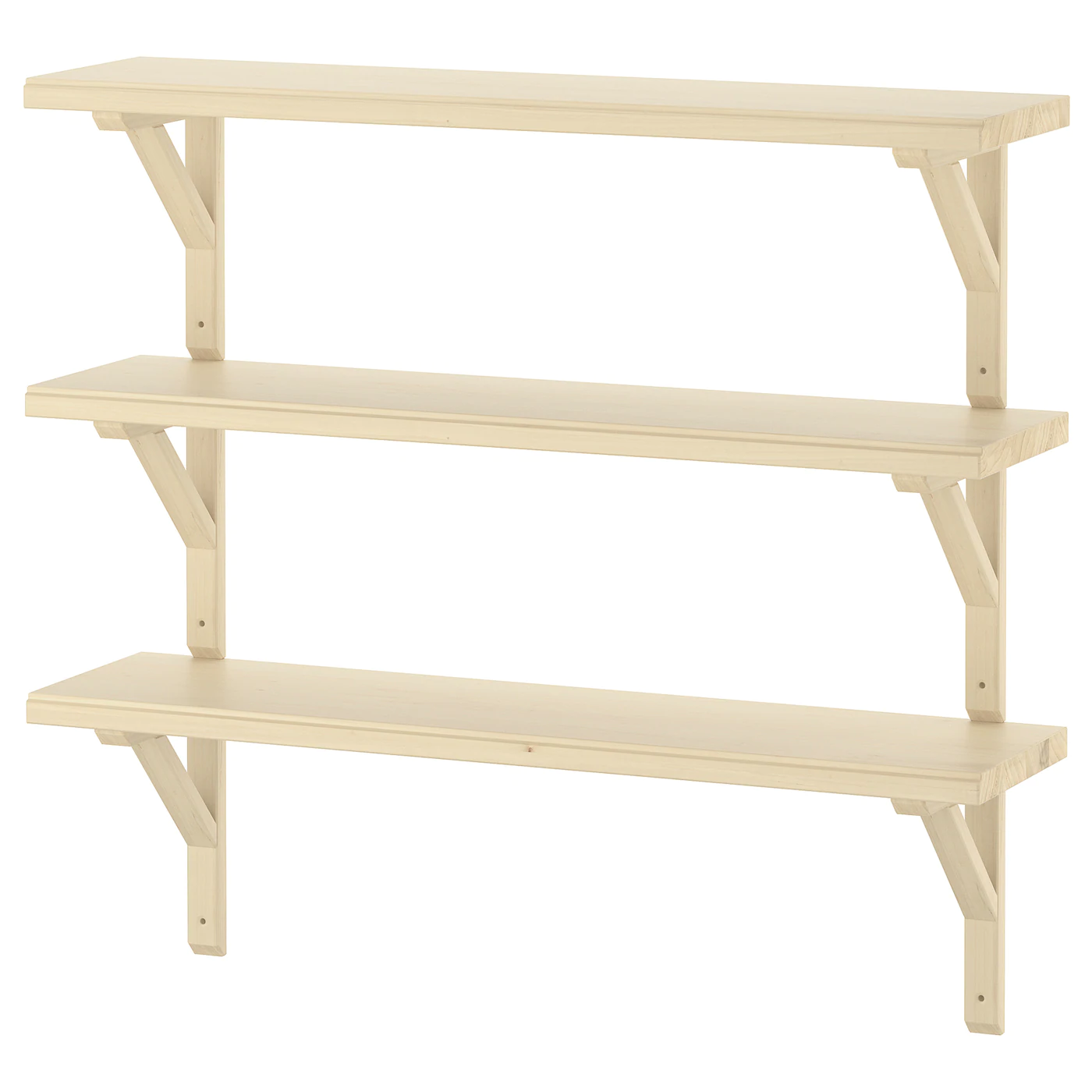 IKEA TRANHULT / SANDSHULT Wall Shelf Combination Aspen 31 1/2x7 7/8 "