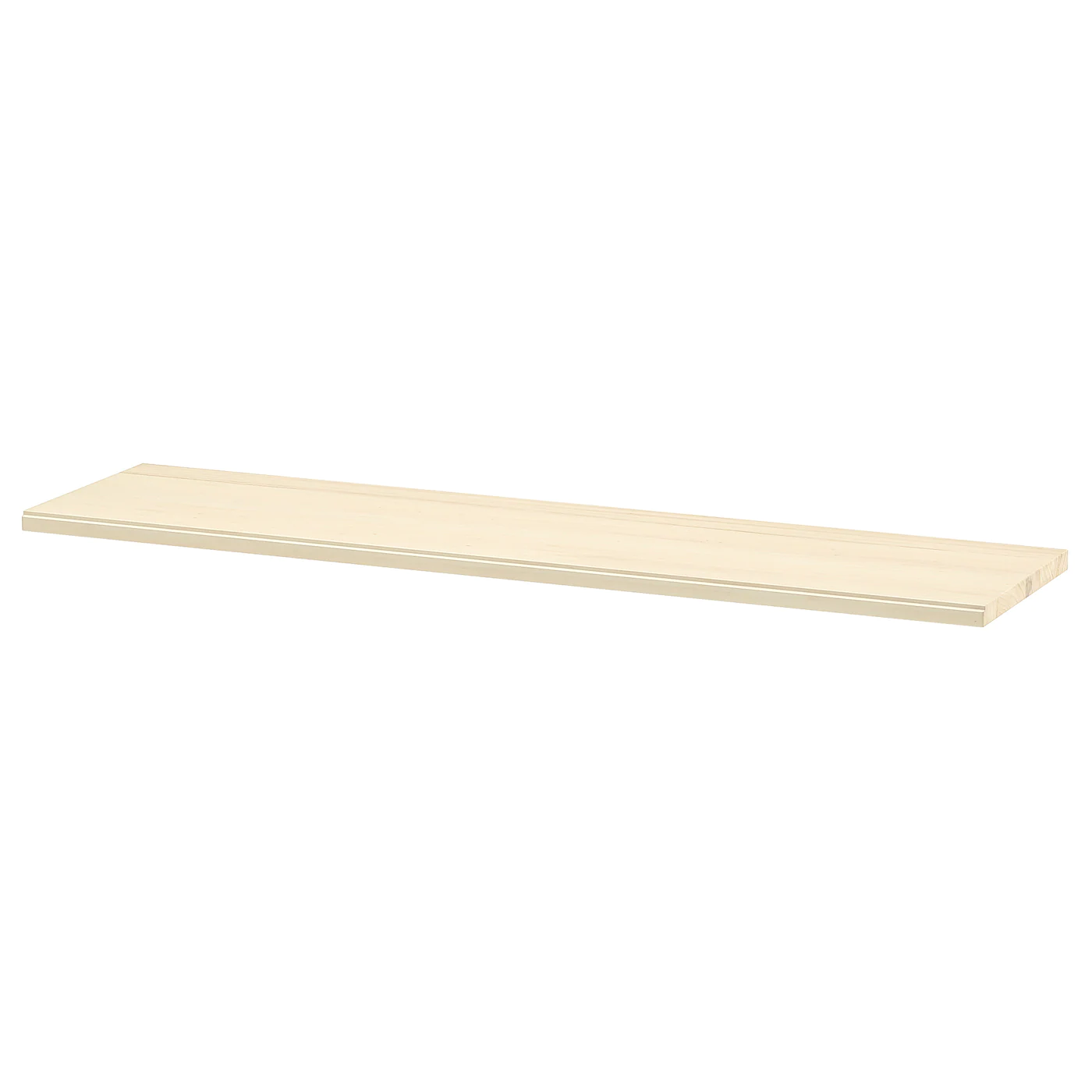 IKEA TRANHULT Shelf White Stained Aspen 47 1/4x11 3/4 " - Image 3
